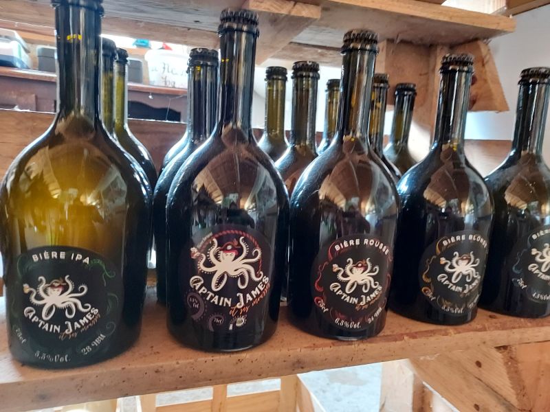Bières du Captain James - Bio
