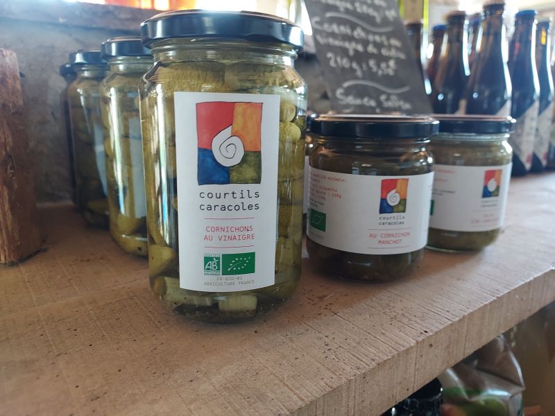 Cornichons de Coutils Caracoles - Bio