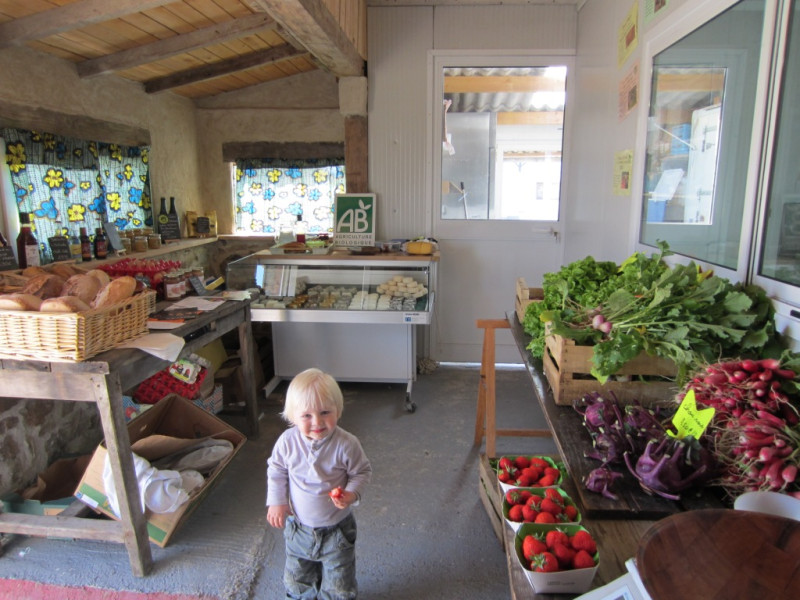 Boutique de produits fermiers et bios à Granville